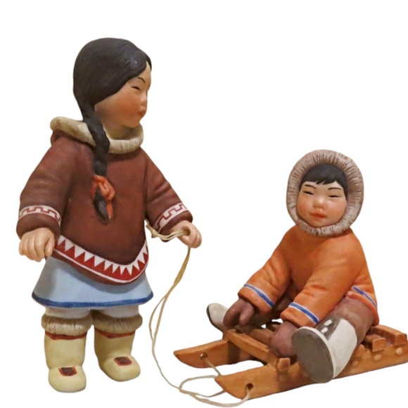 2 KAISER NORI PETER CHILDREN OF THE MIDNIGHT SUN Sculptures - Picture 2 of 10